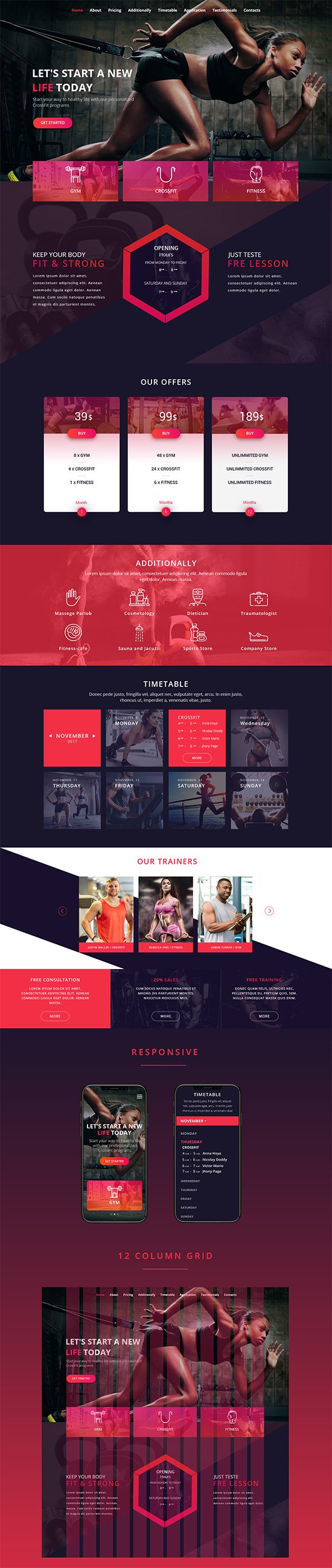 Cross Fit Gym, LA