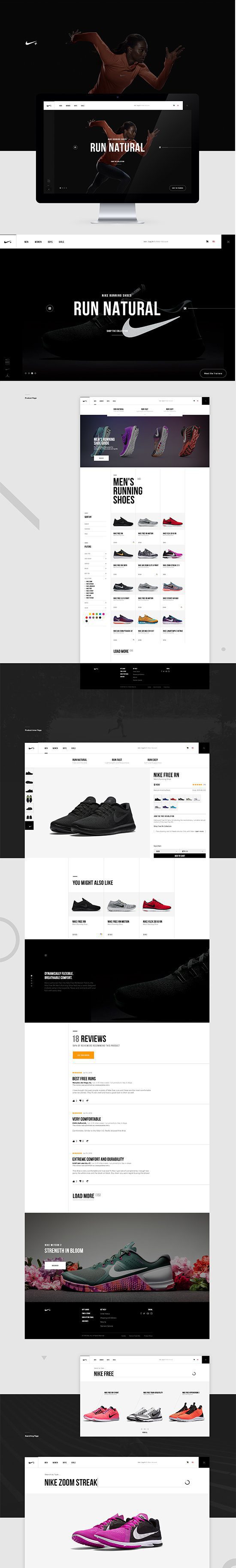 nike running website